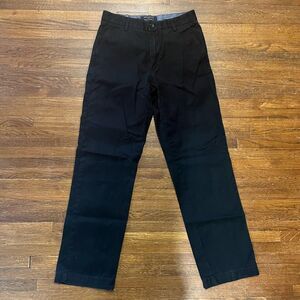 Banana Republic Relaxed Fit Dawson Straight Leg Pants, Navy, 30/32